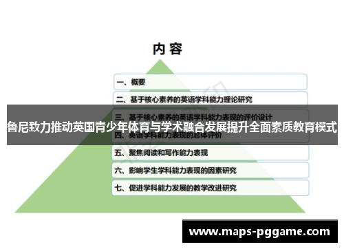 鲁尼致力推动英国青少年体育与学术融合发展提升全面素质教育模式